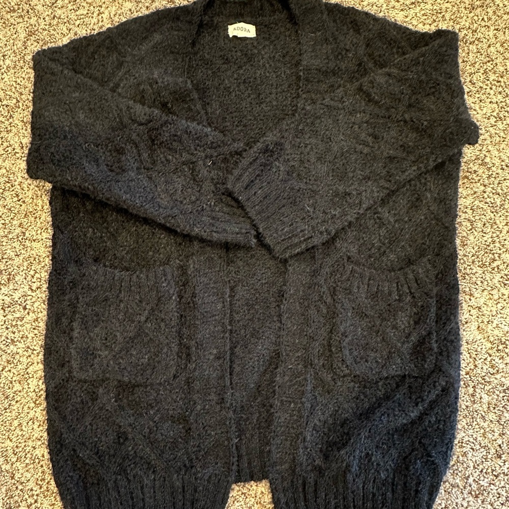 ADORA Women’s Black Cardigan Sweater